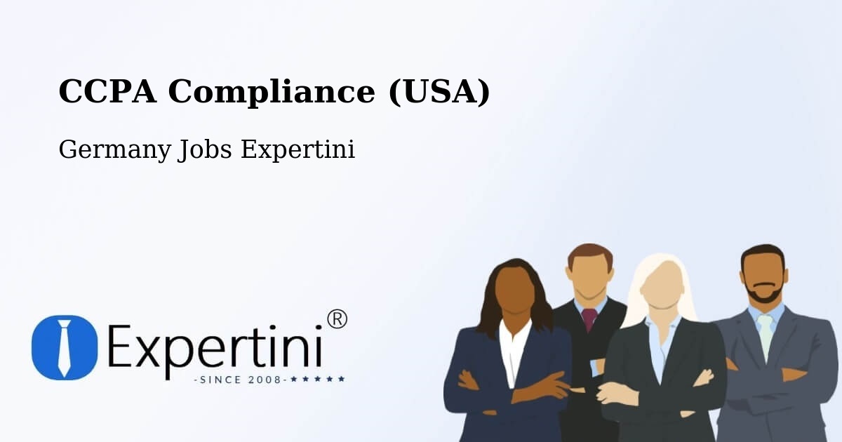 CCPA Privacy Rights & Compliance Notice – Plön - Germany Jobs Expertini