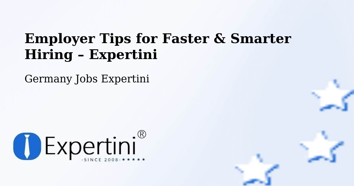 Employer Tips for Hiring & Recruitment – Plön - Plön, Germany Jobs Expertini