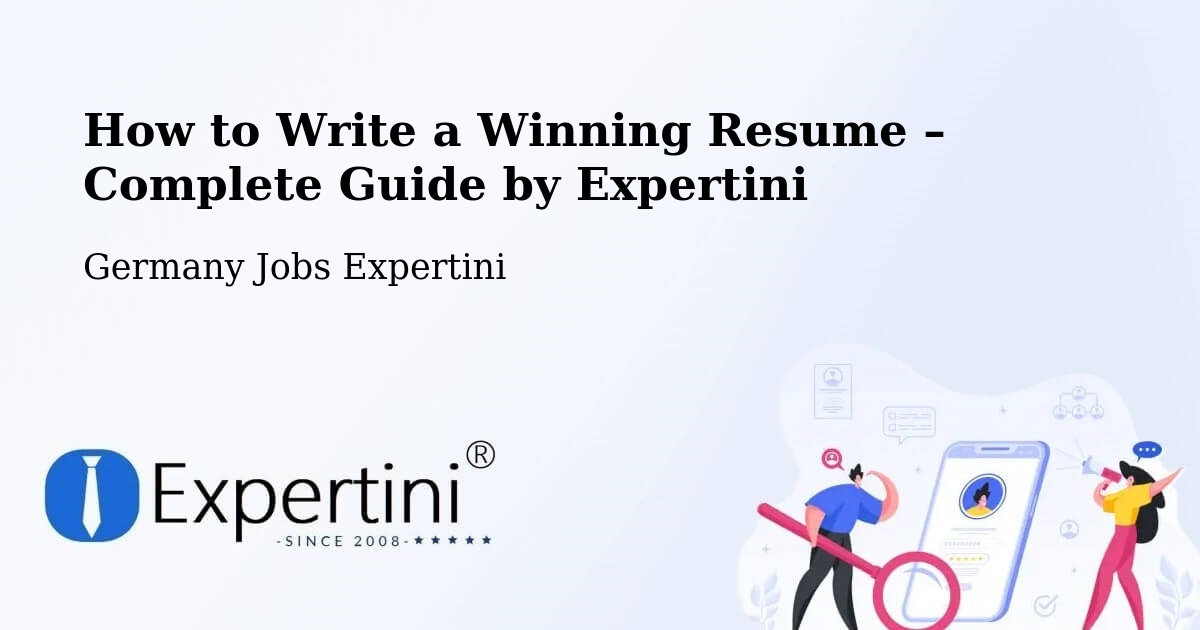 Resume Writing Guide for Job Seekers – Plön - Plön, Germany Jobs Expertini