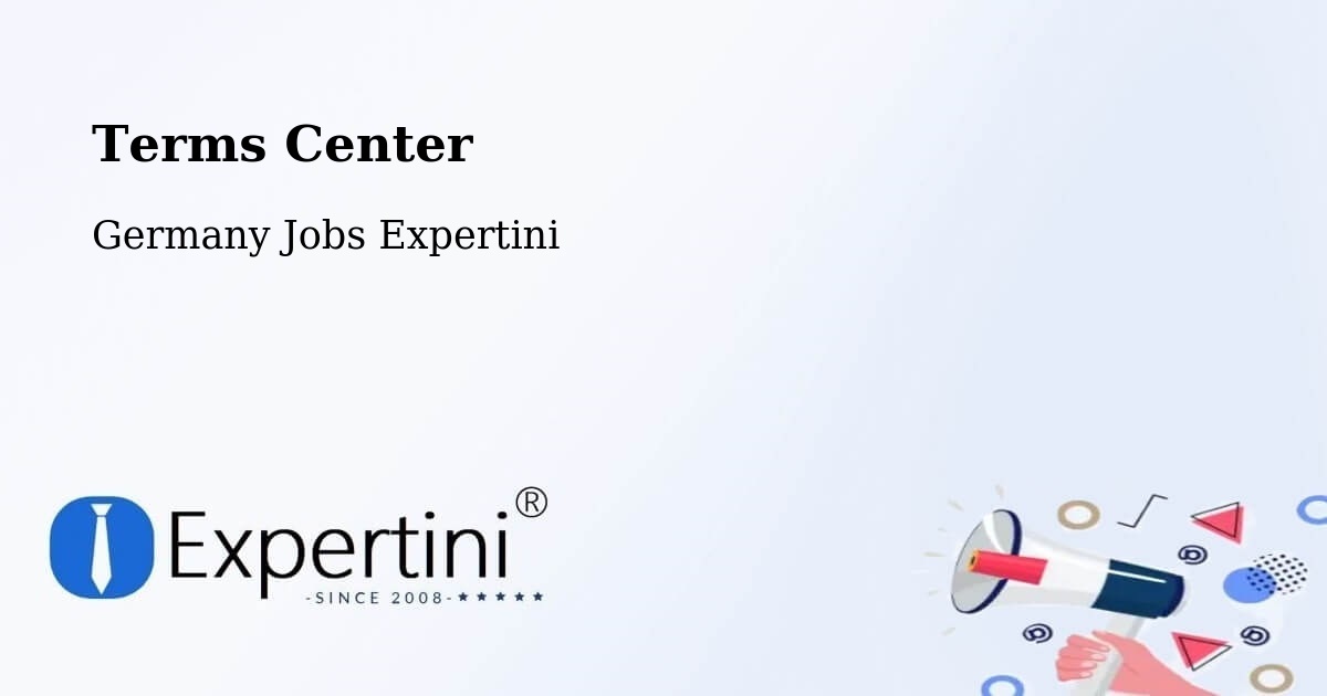 Terms of Service – Plön - Germany Jobs Expertini
